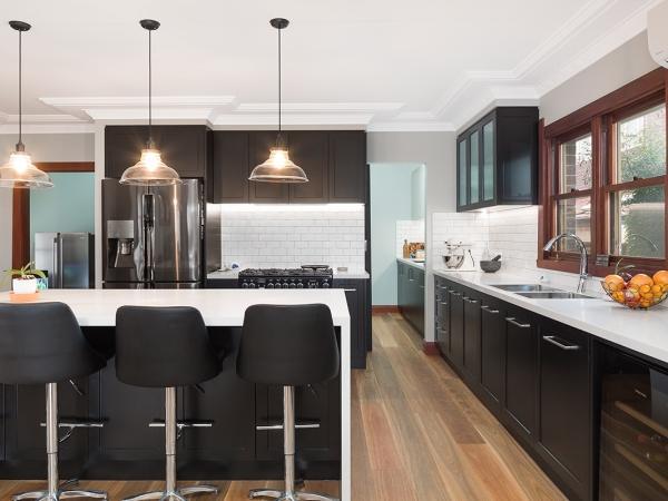 ground floor renovation kitchen renovation pantry oatley