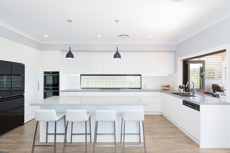 home renovation kitchen with island como