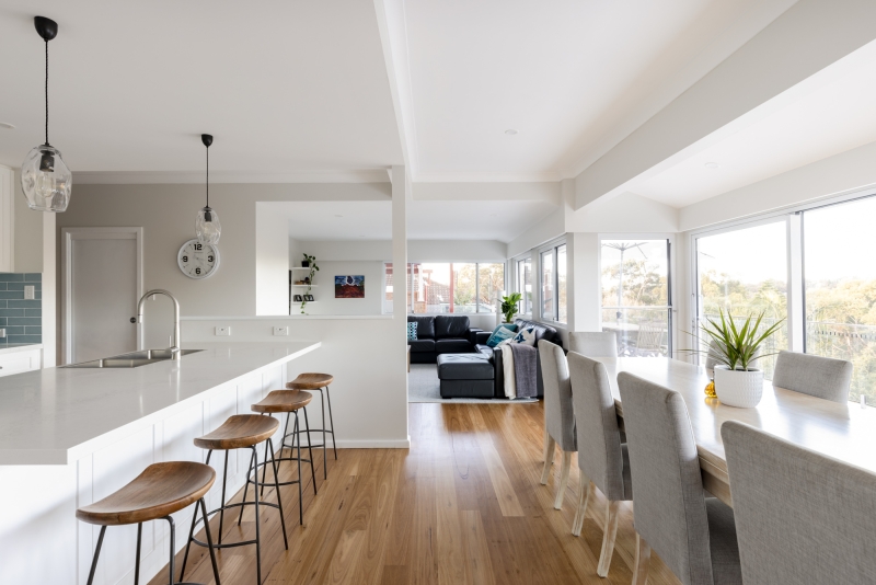 home renovation oyster bay dining room