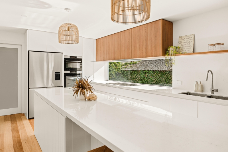 Kitchen Renovation with Island Sutherland Shire