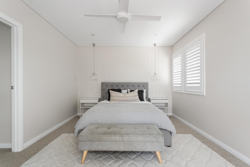 Masterbed-House Renovation Sydney-Lining Boards-RossmarkBuilding Designers