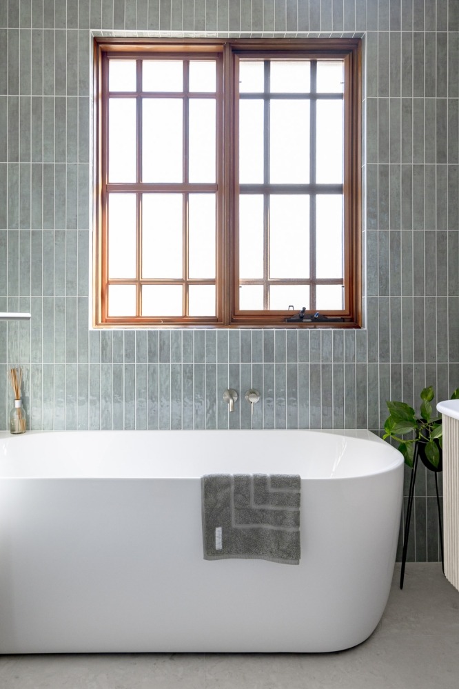 Bathroom Renovation - Bathtub -Rossmark Building Designers - house extension - shire builder designer
