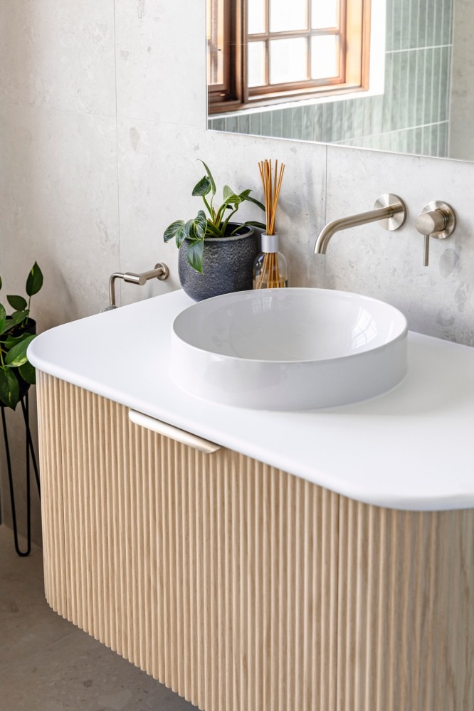 Bathroom Renovation - Vanity - Rossmark Building Designers - house extension - shire builder designer