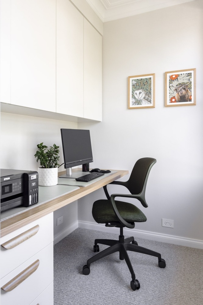 Renovation - Study -Rossmark Building Designers - house extension - shire builder designer