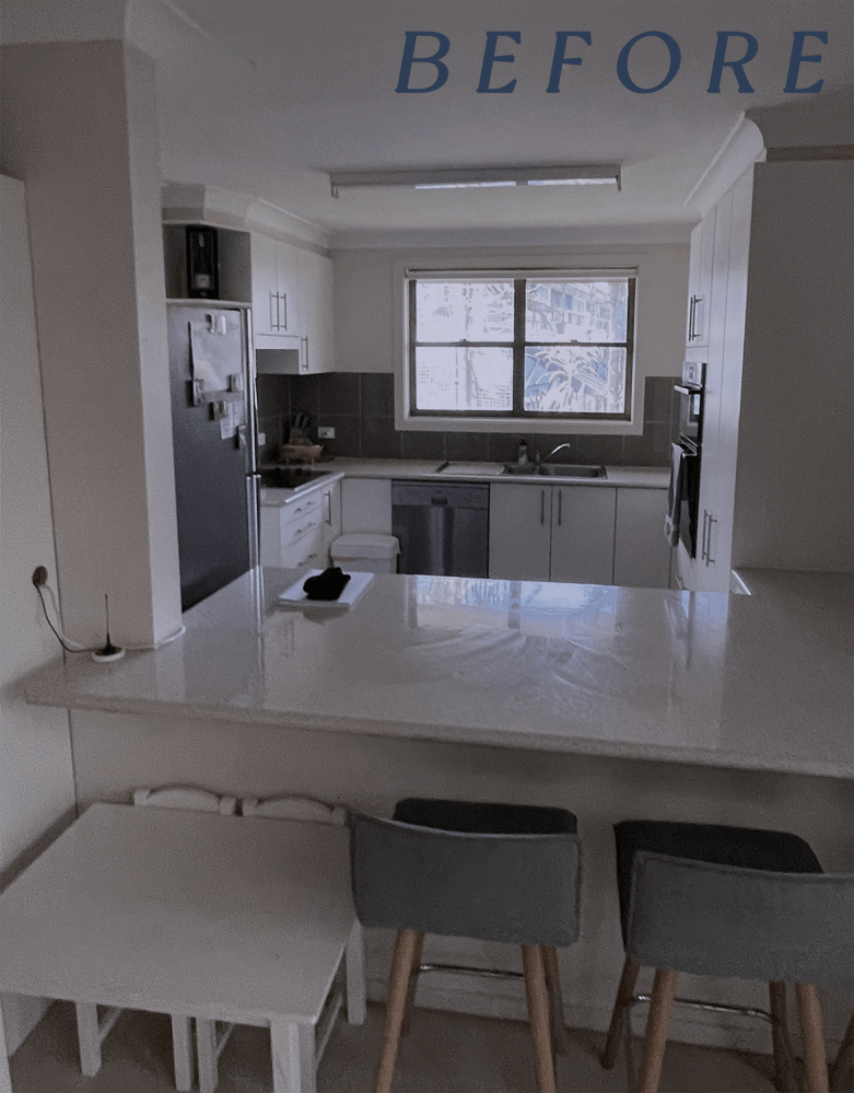 Second storey addition-Before Kitchen-Rossmark Building Designers - house extension - shire builder designer