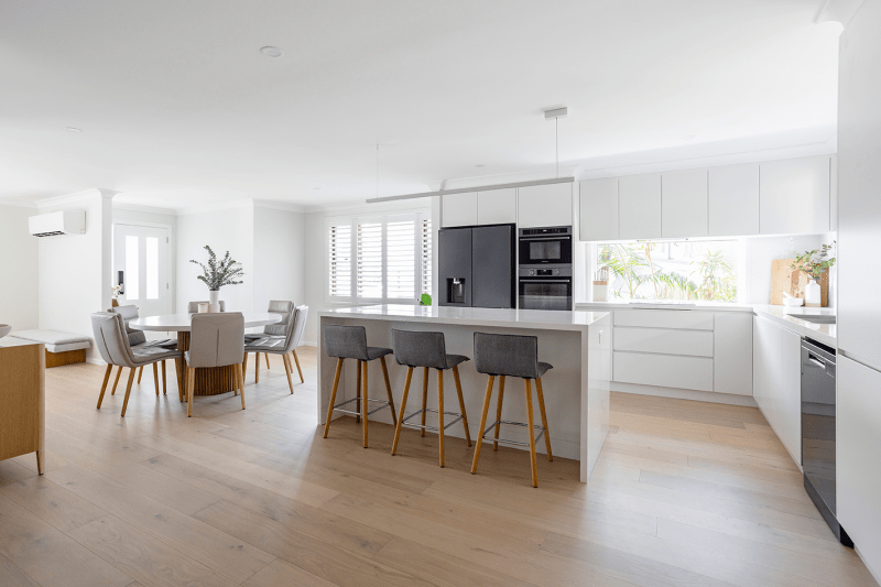 Second storey addition-kitchen-Rossmark Building Designers - house extension - shire builder designer