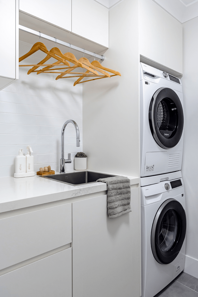 Second storey addition-laundry-Rossmark Building Designers - house extension - shire builder designer