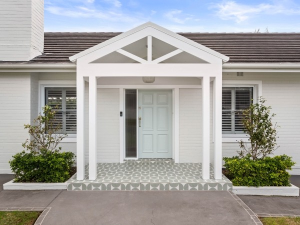 Home Renovation -Front Porch Gable- Rossmark Building Designers