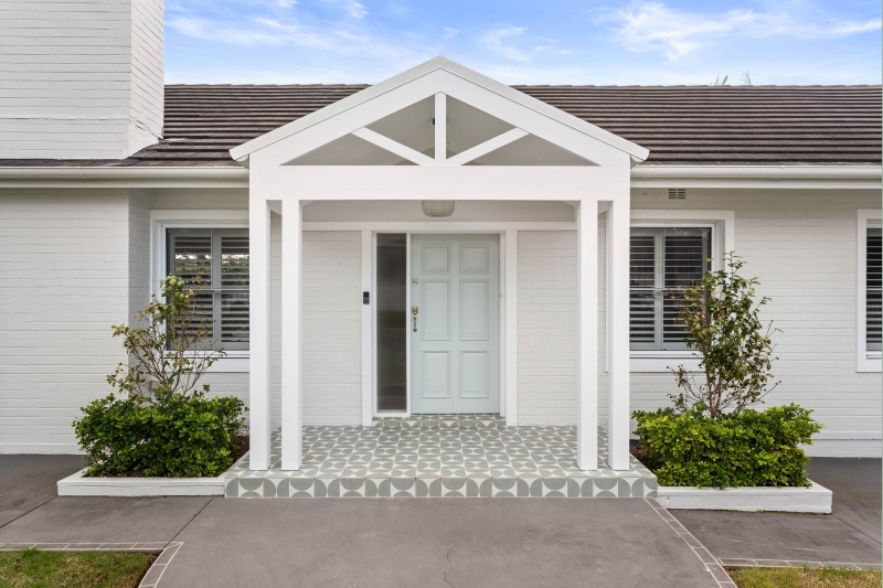 Home Renovation -Front Porch Gable- Rossmark Building Designers - house extension - shire builder designer